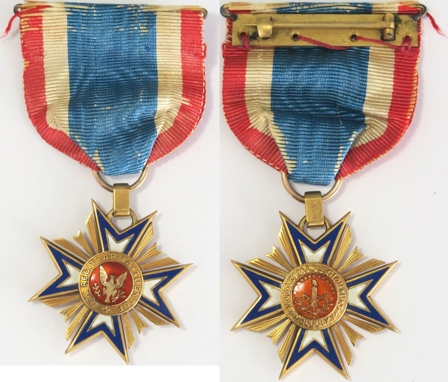 Medal 1865-1900 Military order of the Loyal Legion of the United States ...