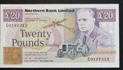 Northern Ireland 20 Pounds Northern Bank Limited -