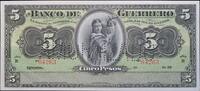 Mexico 5 Pesos Banco De Guerrero -