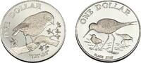 New Zealand One Dollars 1984 & 1885 Two Proof Dollars on sale.