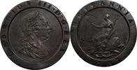 Great Britain Twopence 1797 George III, 'Cartwheel' Issue. gVF-aEF 1,435.61 元  ＋  132.64 元 运费