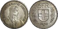 Switzerland 5 Francs 1939 Confederation gVF-EF 335.50 元  ＋  132.64 元 运费