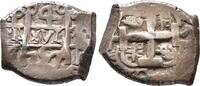 Bolivien Cob 4 Reales Ferdinand VI. 1746-1759. Ex Sedwick 15, Nr. 1020. -