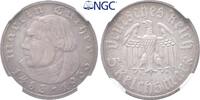 Drittes Reich 5 Mark Martin Luther. -