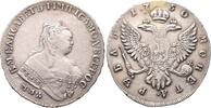 Russland Rubel Elisabeth 1741-1761. -