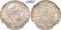 Preussen 2 Mark 1888 A. Wilhelm II. 1888-1918. Vorzüglich-Stempelglanz /... 756.79 US$ free shipping