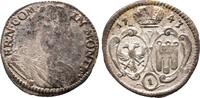 Montfort Kreuzer 1743. Ernst 1730-1758. Fast sehr schön / Sehr schön 17.46 US$  +  10.48 US$ shipping