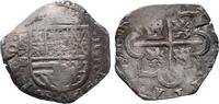 Spanien Cob 4 Reales Philip II. 1556-1598. Ship Treasure. -