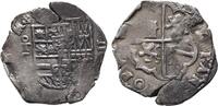 Spanien Cob 2 Reales Philip IV. 1621-1665. Ship Treasure. -