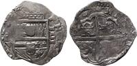 Spanien Cob 4 Reales Philip III. 1598-1621. Ship Treasure. -