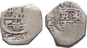 Spanien Cob 1 Real Philip III. 1598-1621. Ship Treasure. -
