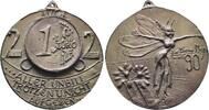 Kunstmedaillen, Weißmetall-Gussmedaille 2001. Güttler, Peter Götz. Zum neuen Jahr 2002 und dem 90. Geburtstag der Biene Maja. Gussfrisch
