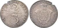 Mecklenburg Schwerin 2/3 Taler 1796. Friedrich Franz I. 1785-1837. Schr&ouml;... 662.65 元  ＋  350.81 元 运费