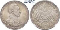 Preussen 3 Mark 1913 A. Wilhelm II. 1888-1918. Kaiser in Uniform. Vorz&uuml;g... 1,052.44 元  ＋  350.81 元 运费