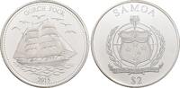 Samoa 2 Dollar 2015. Gorch Fock. Polierte Platte 272.85 元  ＋  350.81 元 运费