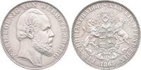 W&uuml;rttemberg Vereinstaler 1865. Wilhelm II. 1891-1918. Vorz&uuml;glich 3,079.35 元  ＋  350.81 元 运费