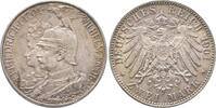 Preussen 2 Mark 1901. Wilhelm II. 1888-1918. 200 Jahre K&ouml;nigreich. Sehr ... 218.28 元  ＋  350.81 元 运费