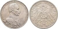 Preussen 3 Mark 1913. Wilhelm II. 1888-1918. Regierungsjubil&auml;um. Vorz&uuml;gl... 350.81 元  ＋  350.81 元 运费