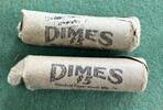 USA Dime. 100 St&uuml;ck in zwei Originalrollen. Sehr sch&ouml;n-vorz&uuml;glich 3,897.91 元 免费寄运