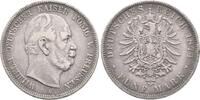 Preussen 5 Mark 1874 A. Wilhelm I. 1861-1888. Randfehler, sehr sch&ouml;n 524.61 元  ＋  337.25 元 运费
