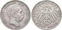 Sachsen 5 Mark 1902 E. Albert 1873-1902. Winz. Randfehler, sehr sch&ouml;n 562.08 元  ＋  337.25 元 运费