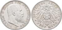 W&uuml;rttemberg 5 Mark 1903 F. Wilhelm II. 1891-1918. Kl. Randfehler, sehr s... 524.61 元  ＋  337.25 元 运费