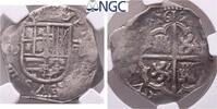 Spanien Cob 4 Reales Philip III. 1598-1621. Ship Treasure. -