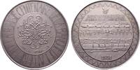 Algerien / Tunesien Silbermedaille auf den 100. Jahrestag der Bank. 186,31 g. Feinsilber. -