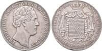 Sachsen Vereinsdoppeltaler Friedrich August II. 1836-1854. -