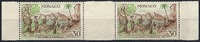 MONACO 30 c 0,30 F Danse locale, variété paire avec PONT, RARE !