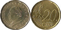 VATICAN 20 c 2002 JEAN PAUL II Unz 52.79 US$  +  16.42 US$ shipping