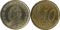 VATICAN 10 c 2003 JEAN PAUL II Unz 35.20 US$  +  16.42 US$ shipping
