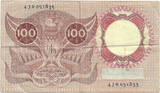 Netherlands 100 Gulden 1953 