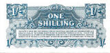 British Armed Forces 1 Shilling 1948 (1956) 3rd series - Suez Canal Crisis UNC