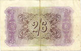 British Military Authority 2/6 Shillings / Half Crown 1943 Block D = Tripolitania VF