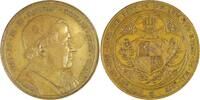 Italy / Vatican City Historical medal Golden priestly jubilee of Pope Pius IX (1792-1878) -