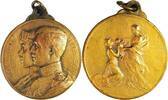 Belgium Historical medal King Albert I and Queen Elisabeth – For the Soldier’s Child -