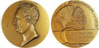 Germany Historical medal Johann Wolfgang von Goethe – Ginkgo Motif -