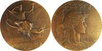 France Historical medal Exposition Universelle Paris e – by Jules-Clément Chaplain -