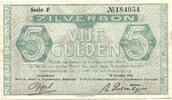 Netherlands 5 Gulden Zilverbon - World War Two -
