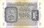 British Military Authority 1 Shilling Block L = Not verified, possibly Tripolitania -
