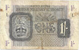 British Military Authority 1 Shilling Block L = Not verified, possibly Tripolitania -