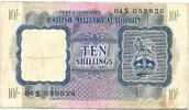 British Military Authority 10 Shillings Block S = Italy, Sicily -
