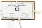 British Armed Forces 5 Pounds 2nd Series - Cardboard cover for 1000 PCS - RARE -