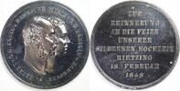 Germany / Hannover Historical medal Silver wedding anniversary of George V and Marie, Queen of Hanover -