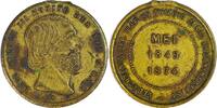 Netherlands Historical medal 25th coronation anniversary of King William III -