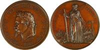 France Historical medal Visit of Emperor Napoleon III and Empress Eugénie to Lille / Chaplain -