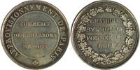 Historical medal  France Pariser Handel mit Holzkohle und Brennholz – Handelskammer gegründet 1862 EF