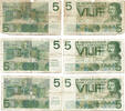 Netherlands 5 Gulden Joost van Vondel I - 6AA -