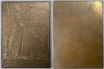 Netherlands Historical medal Inauguration of Queen Wilhelmina in Amsterdam - 'Wienecke Plaque' - Rare -